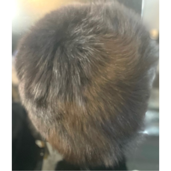 Vintage Fox Fur Brown Luxe Women’s Hat Medium/Large main image 5